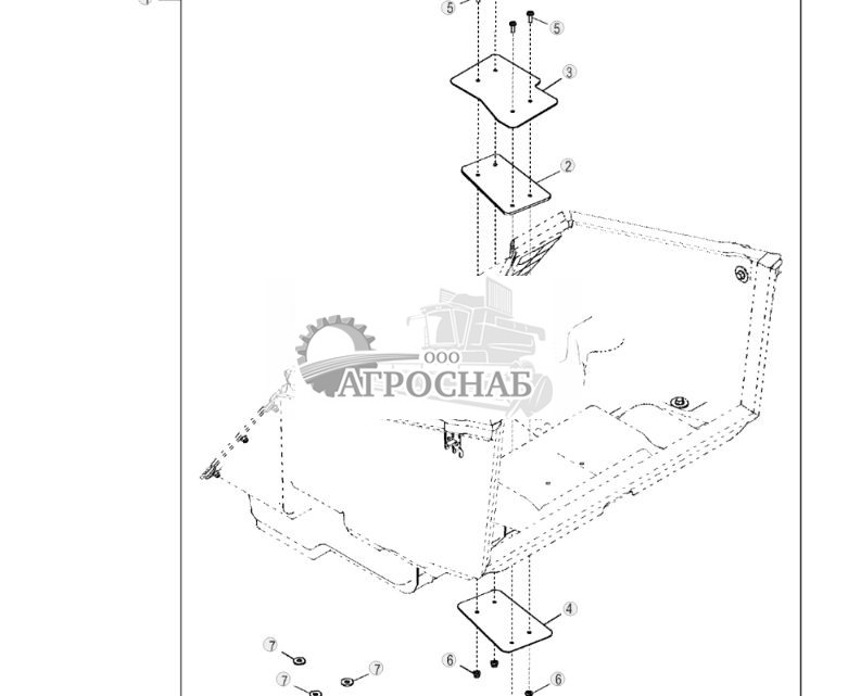 Комплект для снятия педали управления дроссельной заслонкой - ST164727 75.jpg
